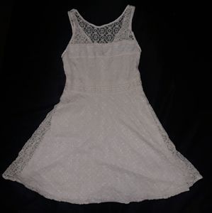 White lace sundress